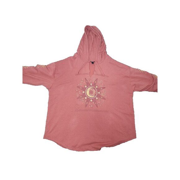 Torrid Sun and Moon Hoodie Lounge Set Size 3 - Picture 4 of 7